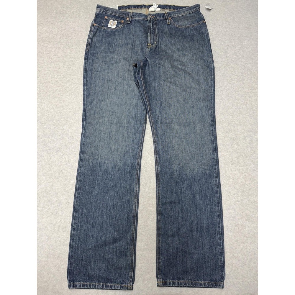 Cinch White Label Jeans Mens 40x36 Blue Relaxed Straight Leg Denim Medium Wash